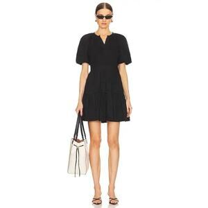 Ulla Johnson Amelia Dress in black size 4